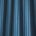 thumbnail image 6 of Lush Decor Glam Pleated Velvet Light Filtering Window Curtain Panels?? Pair 38" W X 84" L Blue?? - Velvet Curtains - Drapes - Blue Curtains - Glam Decor, 6 of 9