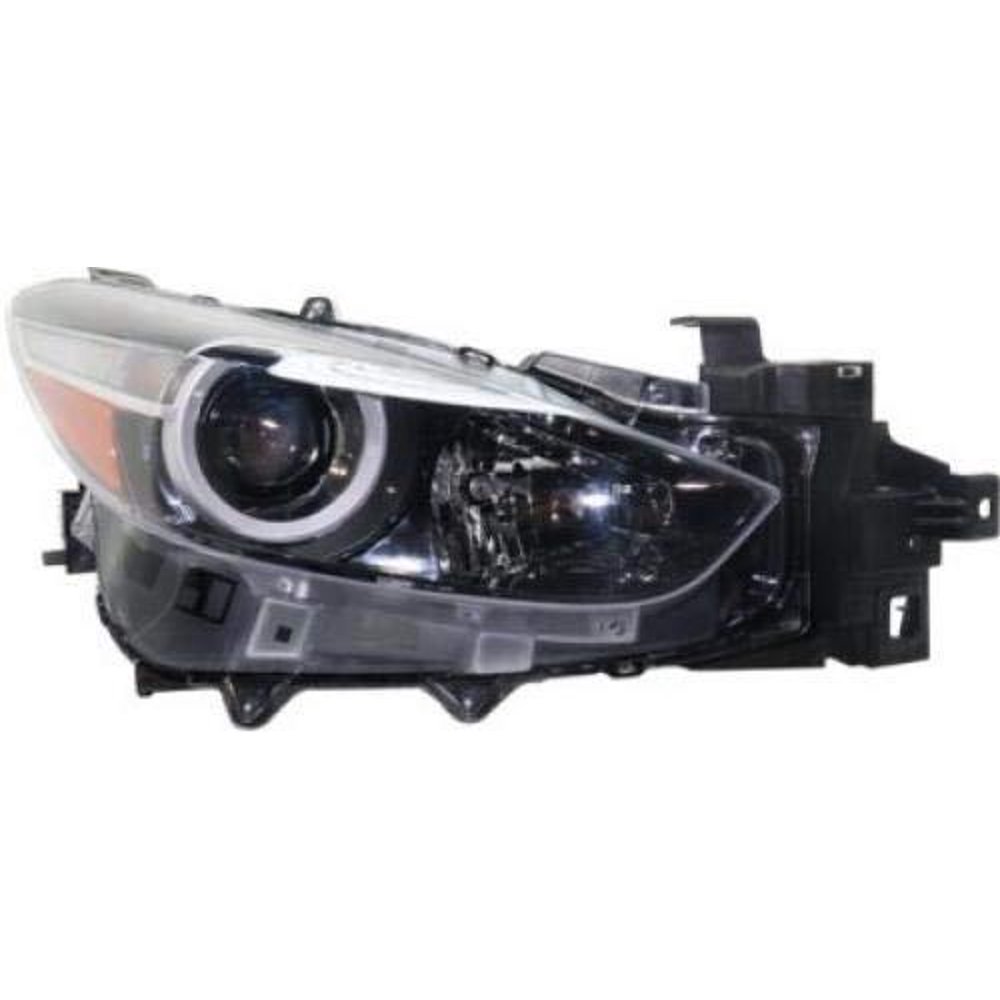 GoParts OE Replacement for 2017 2018 Mazda 3 Headlight Headlamp Assembly Replacement Front