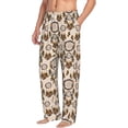 thumbnail image 6 of Gukieu Retro Dreamcatcher Print Men's Home Trousers, Elastic Drawstring Home Pajamas Clothing Suitable for Adult Men-X-Large, 6 of 6