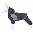 thumbnail image 3 of Pet Life Active 'Fur-Breeze' Sudadera con capucha de cuerpo completo de dos tonos elástica en 4 direcciones Heathered Performance, 3 of 8
