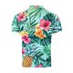 thumbnail image 4 of Mens Manga Corta Botón Abajo Camisas con Bolsillo Pulover Botón de Impresión de la Camisa de Solapa de Poliéster Cuello de Vuelta, Blusa Casual para Hombres, 4 of 5