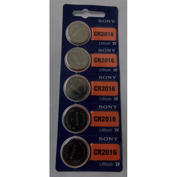 Sony Murata CR2016 3V Lithium Coin Battery 100 Pack + FREE SHIPPING