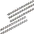 thumbnail image 1 of HUGFEGWE 5 Pcs M3x350mm Tige Entièrement Filetée en Acier Inoxydable 304 Filetages à Droite Vis Métriques Tous les Goujons de Tige Filetés pour Boulons d'Ancrage Pinces Crochets U Boulons RC Voiture UA824-6453, 1 of 6