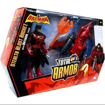 Batman The Brave and the Bold Total Armor Stealth Blast Rocket Action Figure Set
