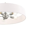 thumbnail image 2 of Livex Lighting  5 Light Brushed Nickel Pendant Chandelier, 46925-91 - 26" Dia x 13.5" - 43.5" Adj. H, 2 of 9