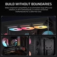 thumbnail image 4 of PC Case Corsair 3500X LX - Ventilador inverso RGB de media torre, color negro, 4 of 8