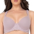 thumbnail image 1 of Brasier Curvation para Dama, Copa Demi Liso Lila Talla 36B, 1 of 5