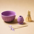 thumbnail image 4 of 7-Pcs Matcha Whisk Set, Matcha Sets - Matcha Bowl with Spout, Bamboo Whisk and Holder, Scoop, Sifter ect.– Complete Gift for Matcha Lovers, Japanese Tea Ceremony, 4 of 5