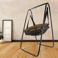 thumbnail image 3 of Neinkie A-shaped Strong Load Bearing Anti-deformed Hammock Chair Stand Swing Seat Metal Support Rack, 3 of 8