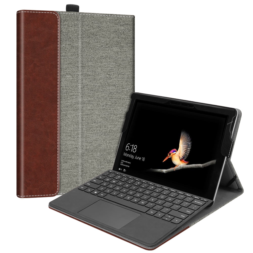 2021 / Surface Go 2 2018 Fintie Case for Microsoft Surface Go 3 - Premium Vegan Leather Folio Stand Cover with Stylus Holder Love Tree 2020 / Surface Go Compatible with Type Cover Keyboard 