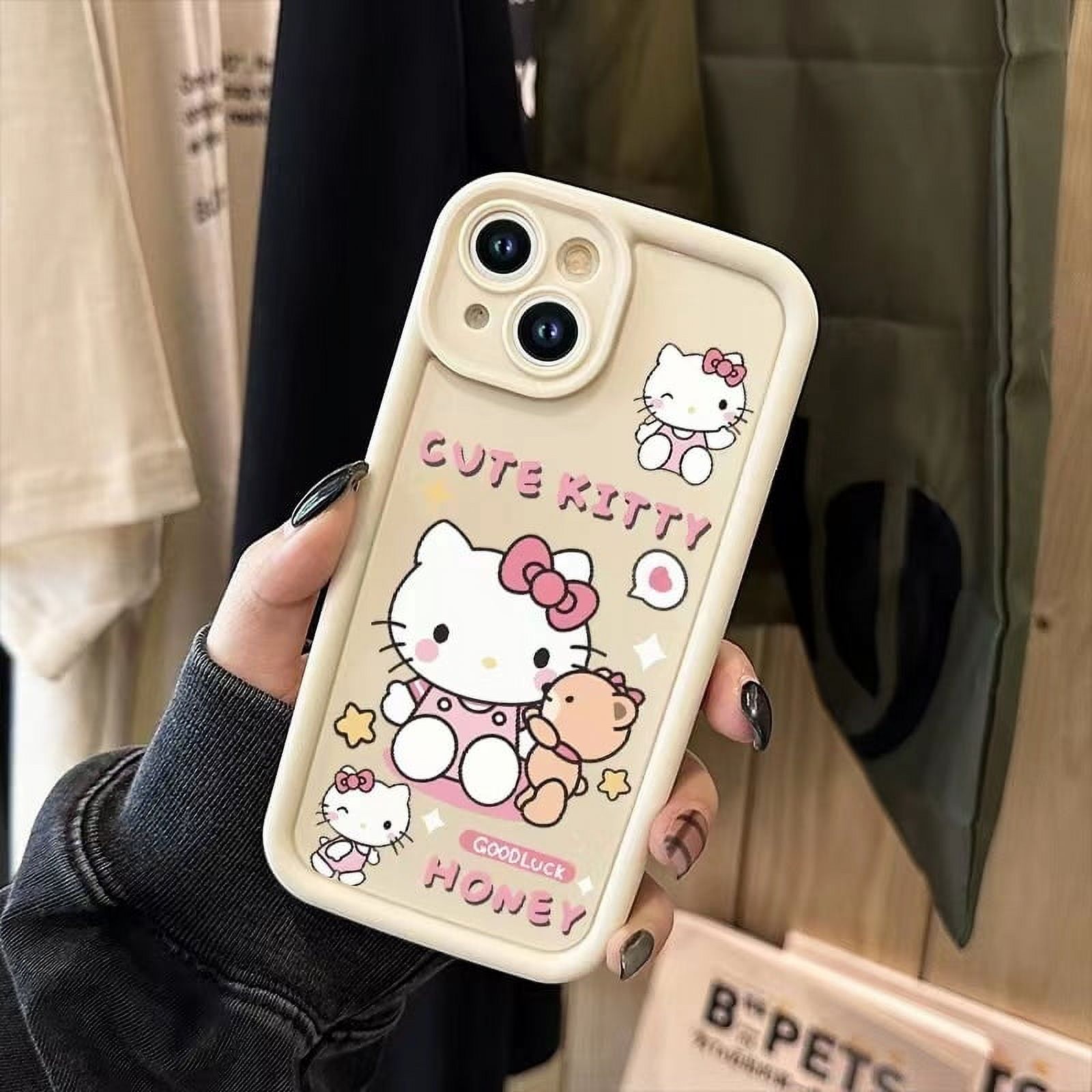 Sanrio Hello Kitty Kuromi Phone Case For Iphone 15 14 Pro Max 13 12 11