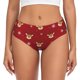 thumbnail image 1 of Balery Reindeer Faces Festive Red Ropa Interior de Algodón para Mujer con Dibujo – Braguitas Cómodas y Elásticas, Estilo Clásico-X-Large, 1 of 6