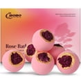 thumbnail image 1 of Juegos de regalo de bombas de baño, 6 Fizzies de lujo de gran tamaño con flores reales y aceite esencial orgánico natural para baño de burbujas SPA, regalos de cuidado personal para mujeres, mon hija,, 1 of 5