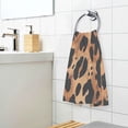 thumbnail image 3 of Yayeee 100% Cotton Hand Towels for Bathroom 16" x 28" Soft Absorbent Kitchen Towel, Leopard Pattern, 3 of 7