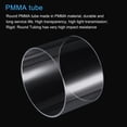 thumbnail image 4 of Uxcell Acrylic Pipe Rigid Tube for Lighting Models Plumbing Crafts 154mm x 160mm, 4 of 6