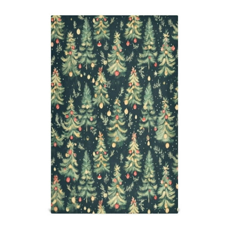 

Kitchen Towel 28x18 Inches x1，Plate Towel Decorative Towel Napkin Tea Towel Tea Towels For Kitchen Dish Cloths & Dish Towels Beautiful Christmas Tree Seamless1