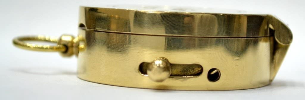 Thor Instruments Nautical Brass Compass Vintage Compass Replica Solid Brass - Epstein London Shining Brass