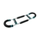thumbnail image 4 of Ejercitador de brazos Twister, equipo de fitness, barra de ejercicios portátil con resorte ajustable Azul 30 kg, 4 of 9