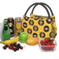 thumbnail image 3 of Fotbe Retro Vinyl Records Bolsa Térmica Portátil con Estampado, Bolsa de Entrega de Alimentos Aislada, Bolsa Reutilizable de Gran Capacidad para Comidas y Supermercado, 3 of 6
