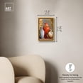 thumbnail image 5 of Three Vases Modern Canvas Classic Vintage Wall Art by Art Remedy, Gold Frame, 10" x 15", 5 of 7