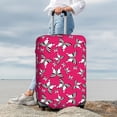 thumbnail image 3 of Lsque Butterfly Printed Luggage Cover, Travel Luggage Protector,Scratch and Dirt Resistant, Fits 18-32 Inch Luggage - X-Large, 3 of 9
