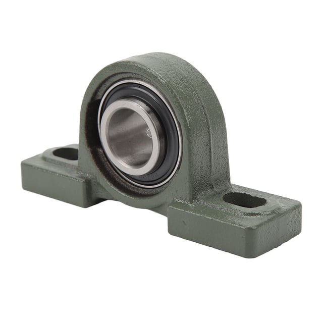 Block Mounted Bearing, Heavy Duty Cast Iron To Mount 1in Pillow Block Bearings Self Aligning For Textile Industry