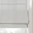thumbnail image 5 of TWOPAGES 33"x60" Cordless Jacquard Linen Blend Blinds Light Filtering Roman Shade for Living Room, 1 Piece, Ink, 5 of 6
