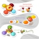 thumbnail image 5 of Juguetes Giratorios, 3 Piezas De Juguetes Sensoriales con Ventosas, Juguetes De Baño para Jugar, Aliviar El Estrés, Regalos para Niños Y Niñas, 5 of 7