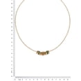 thumbnail image 4 of Time and Tru Goldtone Chain with Emerald Birthstone "May" Necklace, 4 of 5