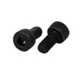 thumbnail image 3 of Uxcell M4 x 8mm Alloy Steel 12.9 Grade Cap Point Hex Socket Head Screw Black (10-pack), 3 of 5