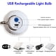 thumbnail image 3 of Xihbxyly Bombilla Led de Emergencia, Linterna Recargable Por Usb, 5 Modos de Iluminación, Luz Portátil para Acampar, Esencial para Viajes Al Aire Libre, Ahorro de Energía, Paquete de 2, Diseño Imperm, 3 of 6