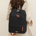 thumbnail image 3 of Mochila de moda para estudiantes, bolso para computadora, mochila escolar de gran capacidad de 14 pulgadas para mujeres y hombres, 3 of 4
