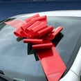 thumbnail image 1 of Cinta para coche, lazo, papel de regalo, etc. Gran color rojo, 25 cm de ancho, ensamblado, 1 of 5