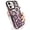 Purple, variant on for iPhone 16 Plus Case with Bling 3D Floral Pattern, Girly Woman Cute Soft TPU Plated Silicone Gradient Glitter Sparkly Case Shockproof Protective Cover for iPhone 16 Plus 6.7" (Purple)