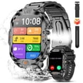 thumbnail image 1 of Reloj inteligente BRUBOSES Military de 2.01 pulgadas con pantalla 170+ Sports IP68, 1 of 9