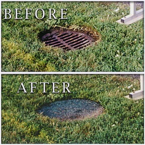 Circular Grate Guard CGG-30 - Dark Green - 30 Inch Diameter