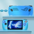 thumbnail image 1 of Carcasa de consola de silicona Funda de consola antideslizante para ASUS Rog Ally (Azul), 1 of 7
