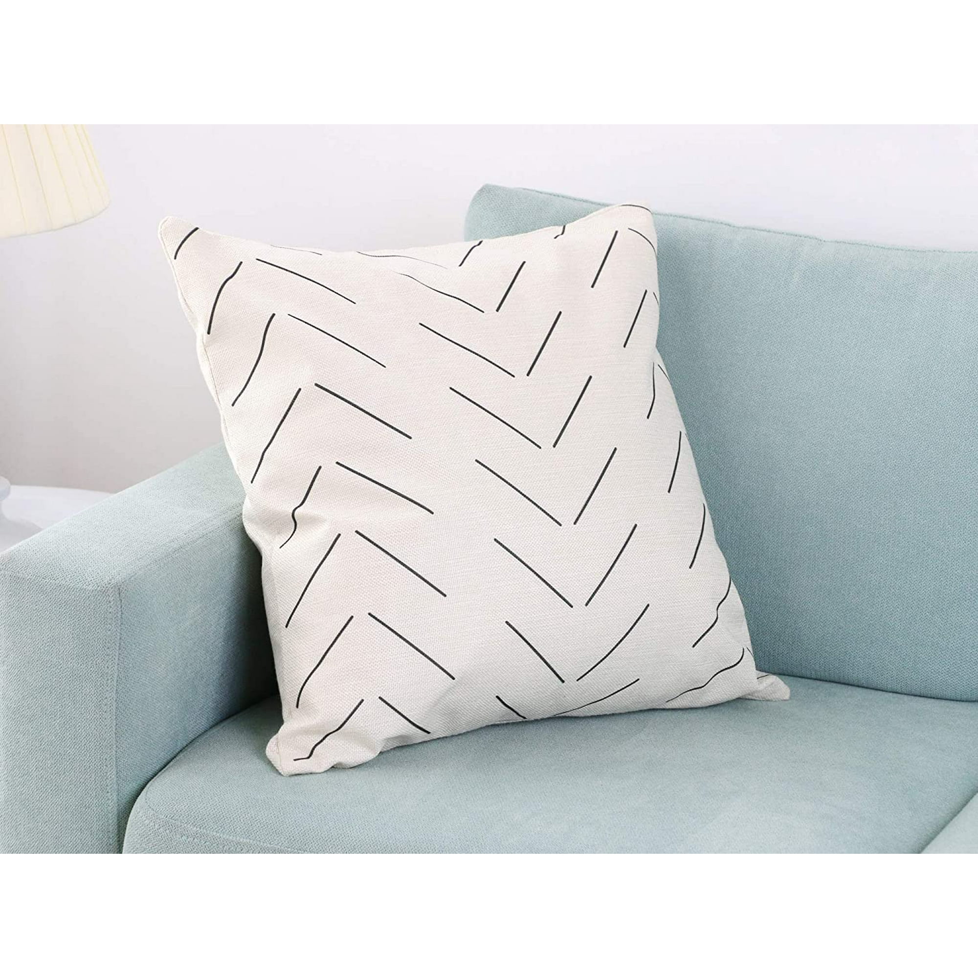 Large black decorative pillows hotsell