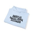 thumbnail image 4 of Social Media Manager Women in Graduation Hoodie, Gifts, Hooded Sweatshirt, 4 of 4