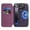 Purple, variant on Dteck for iPhone 16 Pro Max Case Wallet with Card Holder, Compatible with MagSafe, PU Leather Flip Folio with RFID Blocking Stand Shockproof Phone Cover 6.9 Inch 2024,Black