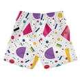 thumbnail image 7 of FORMRS Boys Swim Trunks Quick Dry Mesh Liner Boardshorts Sizes XS-XL, Retro Round, 7 of 7