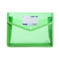 thumbnail image 2 of Plastic Envelopes Clearance, Plastic Clear File Folder, A5 Plastic Envelopes with Snap Closure, Large-Capacity Envelope Folder, Waterproof Transparent File Pouch with Label Pocket, 2 of 7