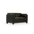 thumbnail image 3 of ACME Matias Loveseat, Chocolate Top Grain Leather, 3 of 4