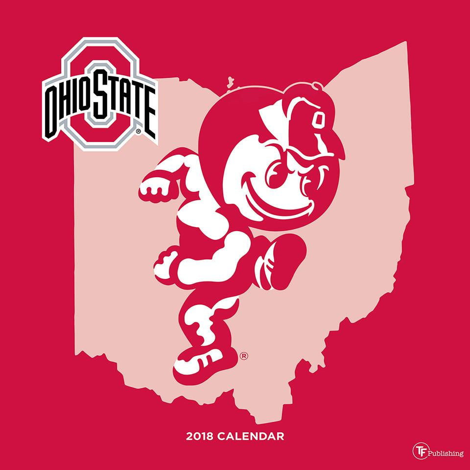 2018 Ohio State University Wall Calendar