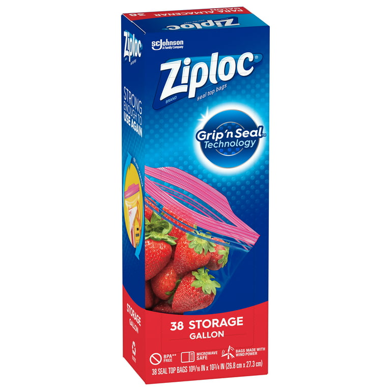 Ziploc®, Storage Bags Gallon, Ziploc® brand