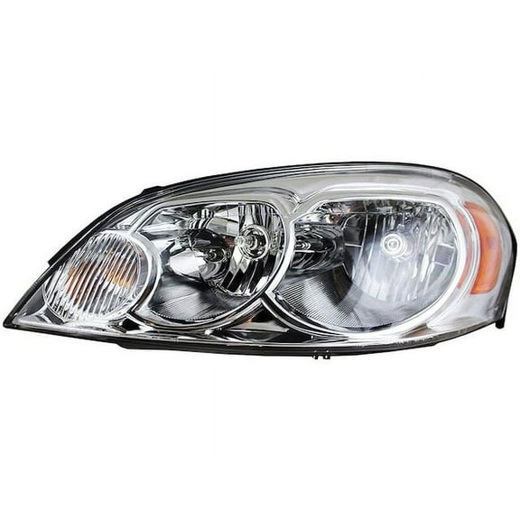 Left Driver Side Headlight Assembly - Compatible with 2006 - 2013 Chevy Impala 2007 2008 2009 2010 2011 2012