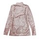thumbnail image 2 of Blusa de terciopelo bar III para mujer rosa extra pequeña, 2 of 2