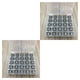 thumbnail image 2 of Inteprter Caja de bobinas, 25 rejillas, máquina de coser, tejer, acolchado, caja de carrete, organizador, contenedor de almacenamiento, compartimentos, tipo 3 2piezas Inteprter CBP030543, 2 of 4
