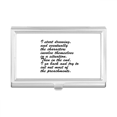 thumbnail image 1 of People Are Learn Situation Preachment Business Card Holder Case Pocket Box Wallet, 1 of 3