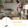 thumbnail image 6 of HERFIER Wooden Broom Hardwood Floor Broom Soft Bristle Broom For Bedroom Kitchen Bathroom 35.37x11x0.79in, 6 of 8